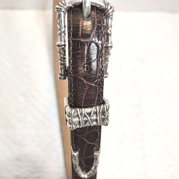 Brighton Belt w/ Silver Buckle - Picture 3 of 5